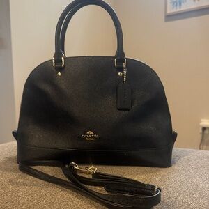 Coach Elegant Black Satchel